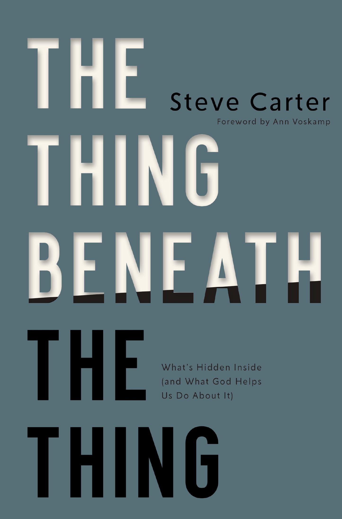 The Thing Beneath the Thing