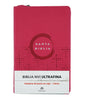 Biblia NVI, Ultrafina, Piel Especial con Cierre, Fucsia