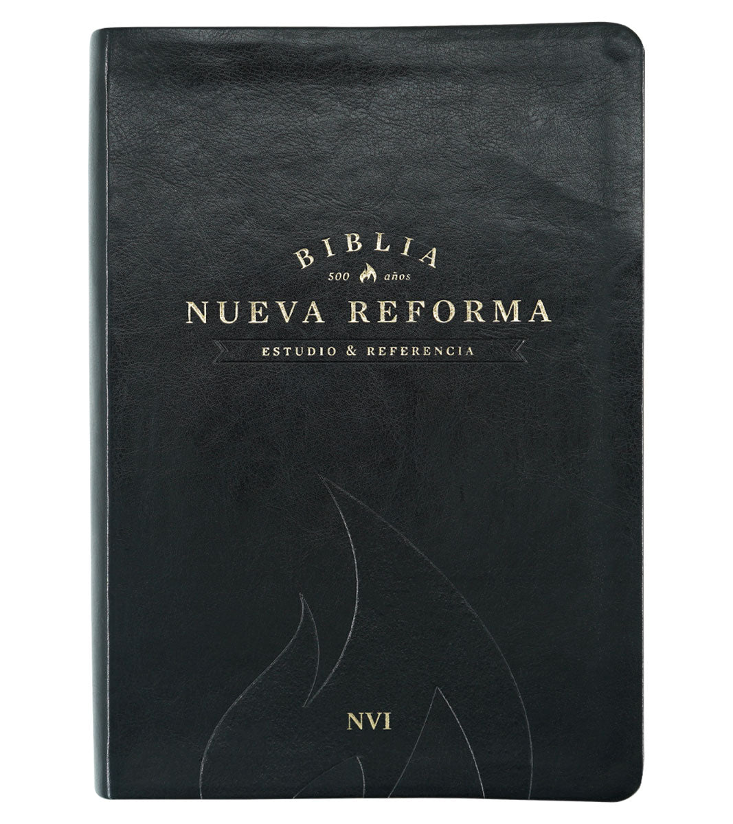 Biblia NVI Nueva Reforma, Cuero Italiano Negro