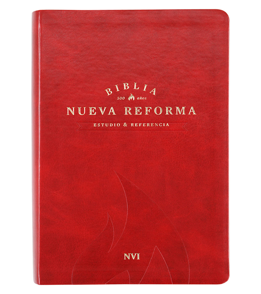 Biblia NVI Nueva Reforma, Cuero Italiano Roja